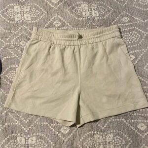 Lululemon Athletica Women's Light Cream Athletic Shorts